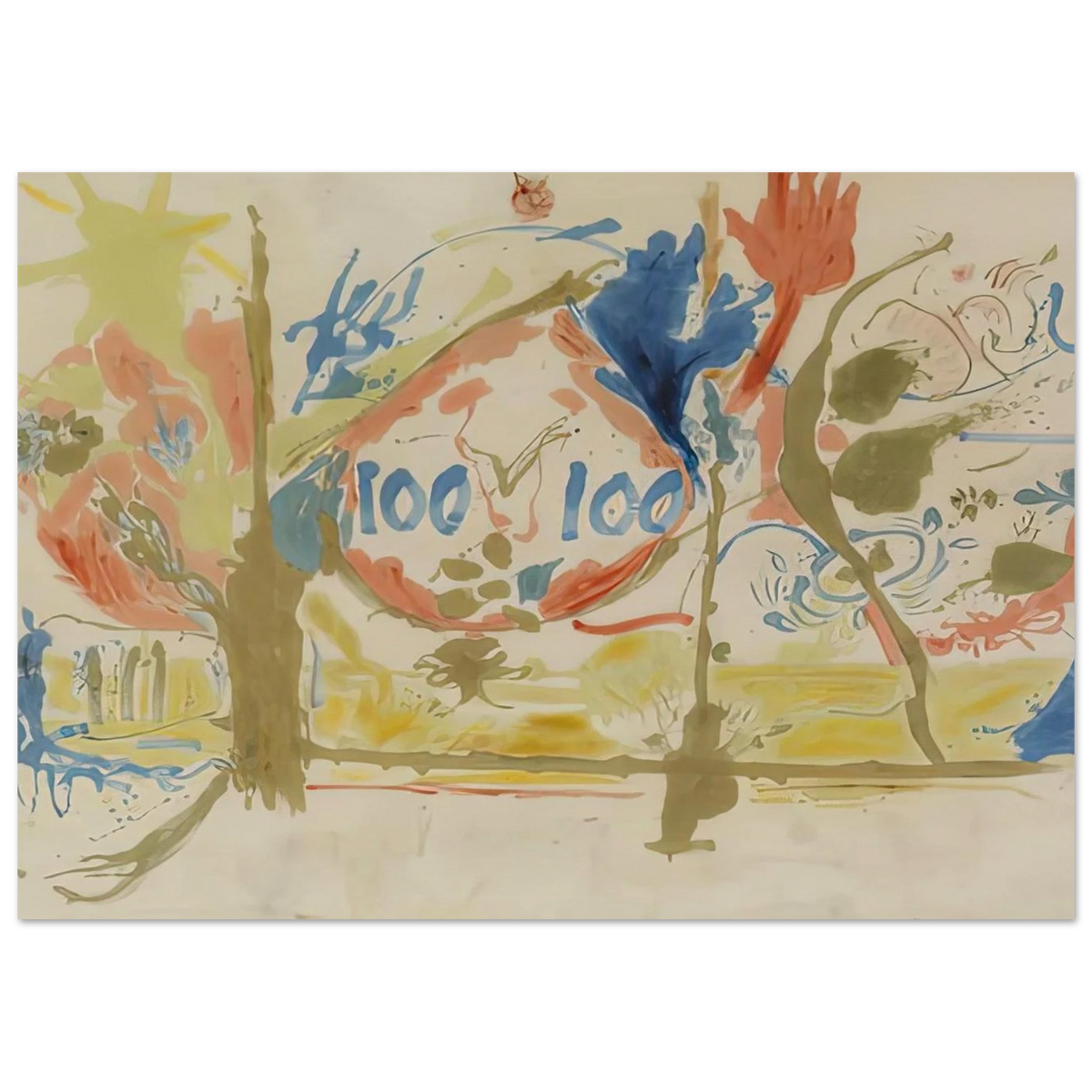 Eden, 1956- Poster | Helen Frankenthaler Poster | Frankenthaler Helen