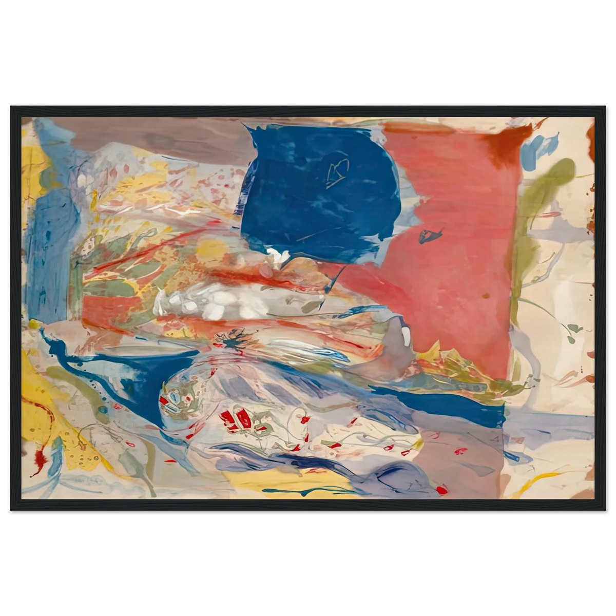 Lorelei, 1957- Framed Poster | Helen Frankenthaler Framed Prints Wall Art | Frankenthaler Helen