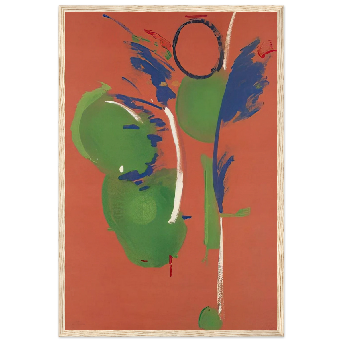 Mary, Mary - 1987 Framed Poster | Helen Frankenthaler Framed Prints Wall Art | Frankenthaler Helen