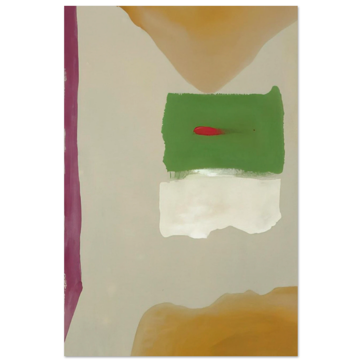 Untitled - Color Field Painting Poster | Helen Frankenthaler Poster | Frankenthaler Helen