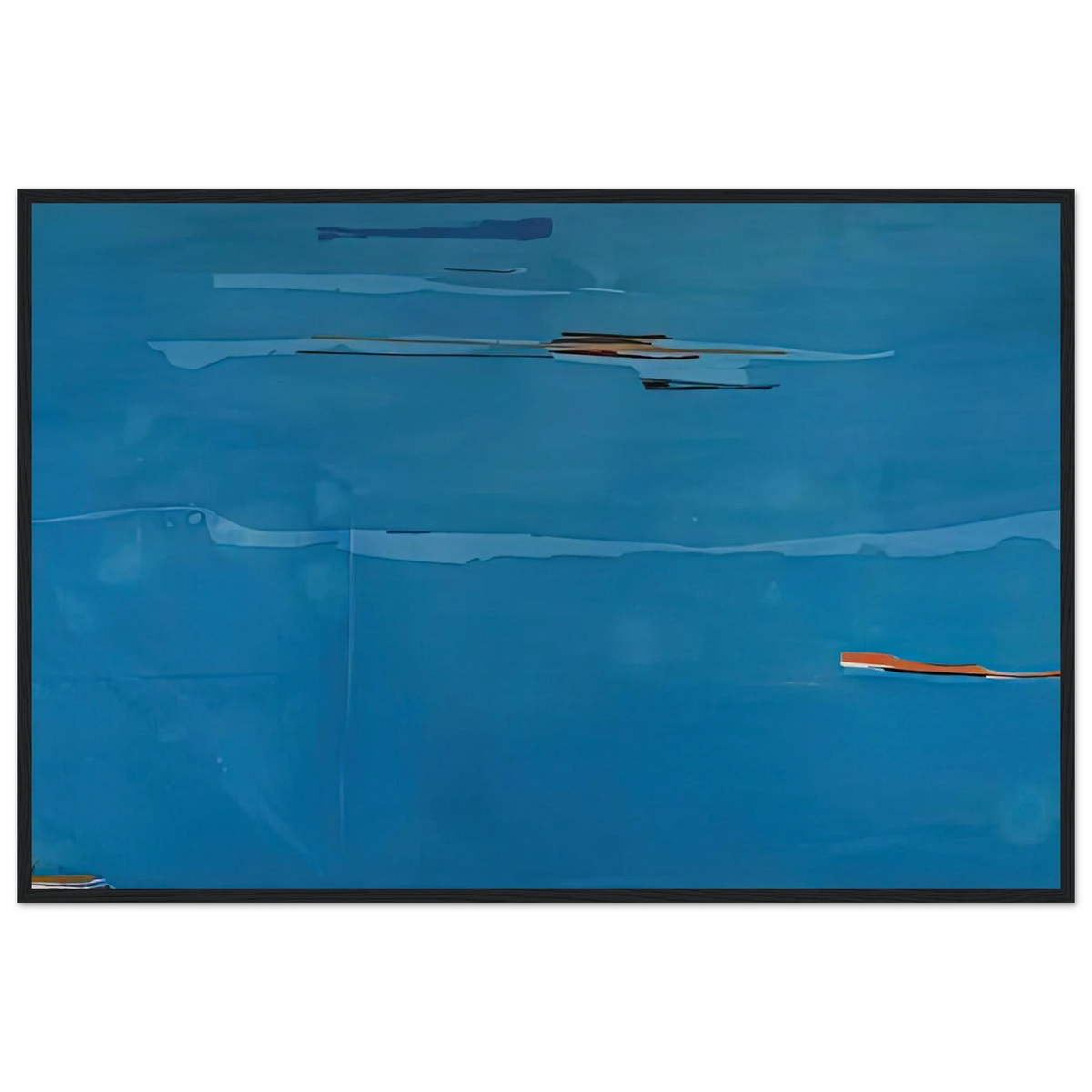 Ocean Drive West #1, 1974- Framed Poster | Helen Frankenthaler Framed Prints Wall Art | Frankenthaler Helen