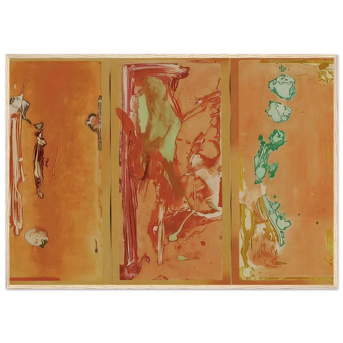 Gateway - 1988 Framed Poster | Helen Frankenthaler Framed Prints Wall Art | Frankenthaler Helen