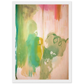 Snow Pines - 2004 Framed Poster | Helen Frankenthaler Framed Prints Wall Art | Frankenthaler Helen