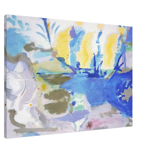 Basque Beach - 1958 Canvas | Helen Frankenthaler Canvas | Frankenthaler Helen