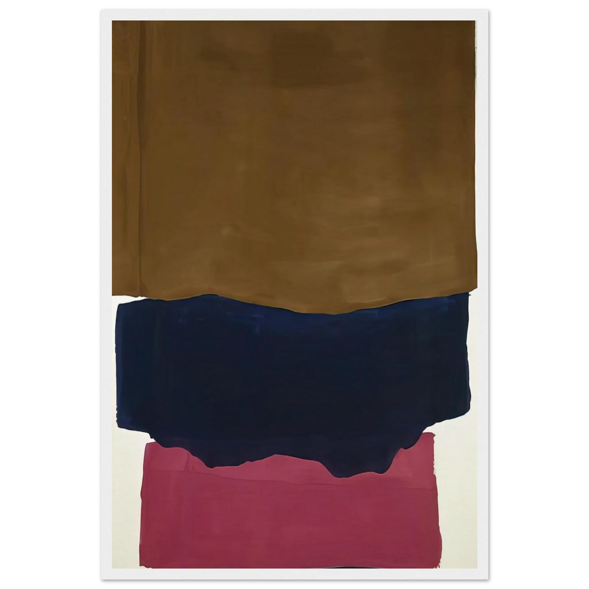 Indian Summer - 1967 Framed Poster | Helen Frankenthaler Framed Prints Wall Art | Frankenthaler Helen