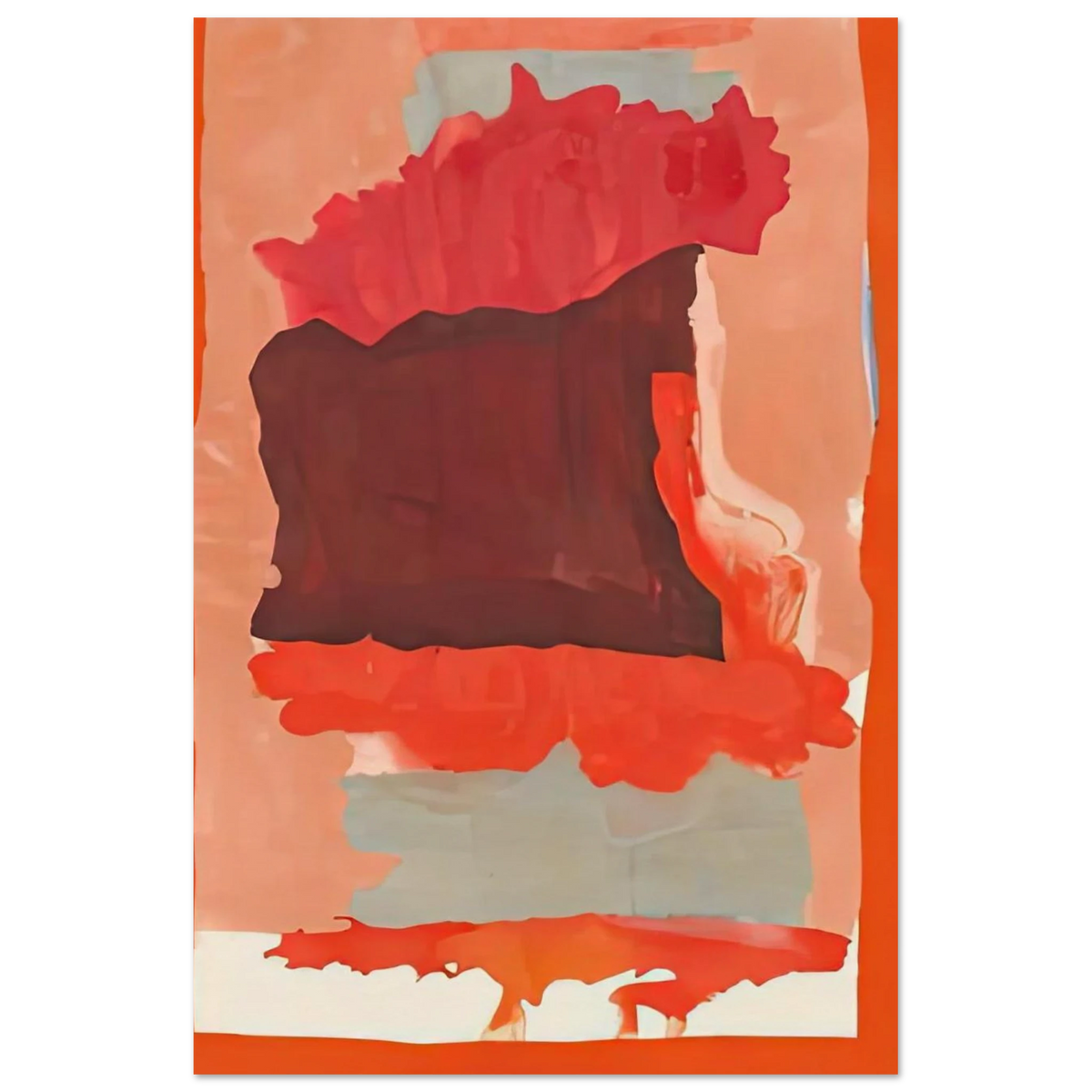 Cape Orange, 1964- Poster | Helen Frankenthaler Poster | Frankenthaler Helen