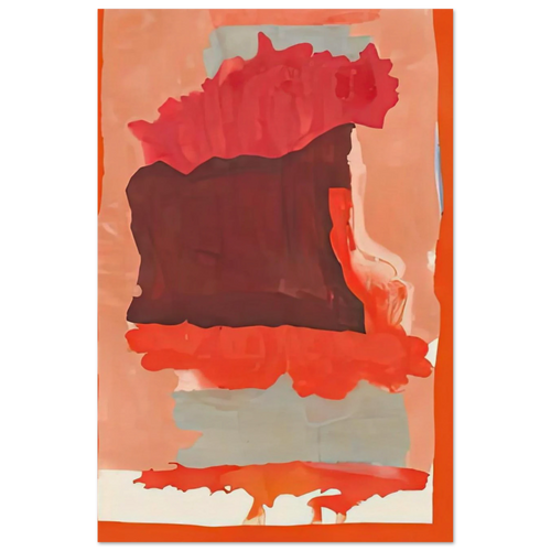 Cape Orange, 1964- Poster | Helen Frankenthaler Poster | Frankenthaler Helen