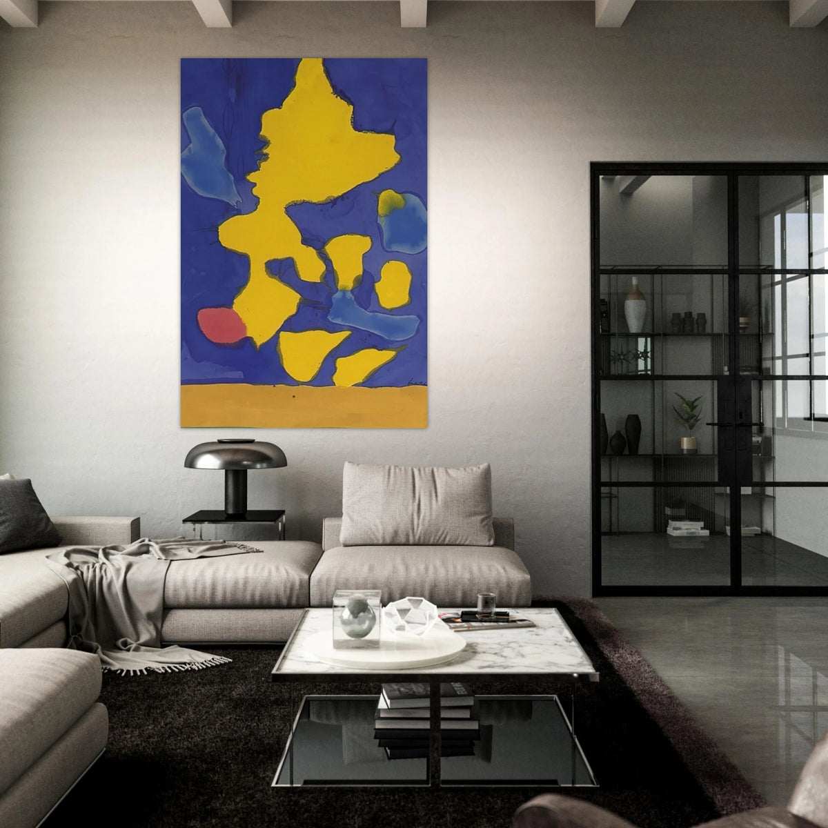 Saturn Revisited - 1964 Poster | Helen Frankenthaler Poster | Frankenthaler Helen