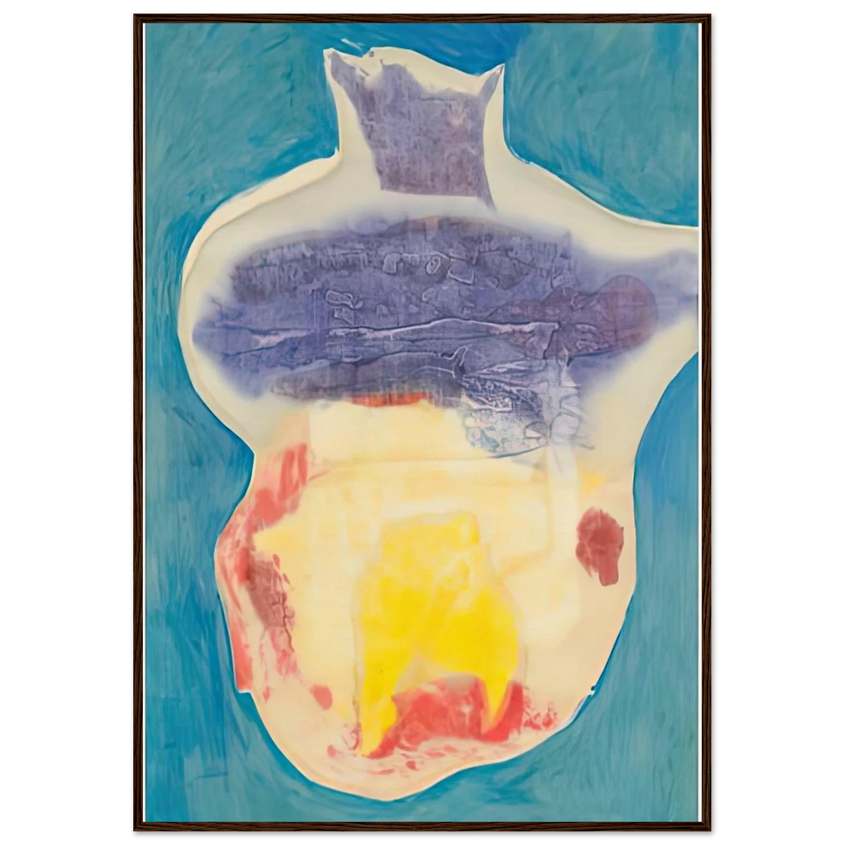 Narcissus, 1963- Framed Poster | Helen Frankenthaler Framed Prints Wall Art | Frankenthaler Helen
