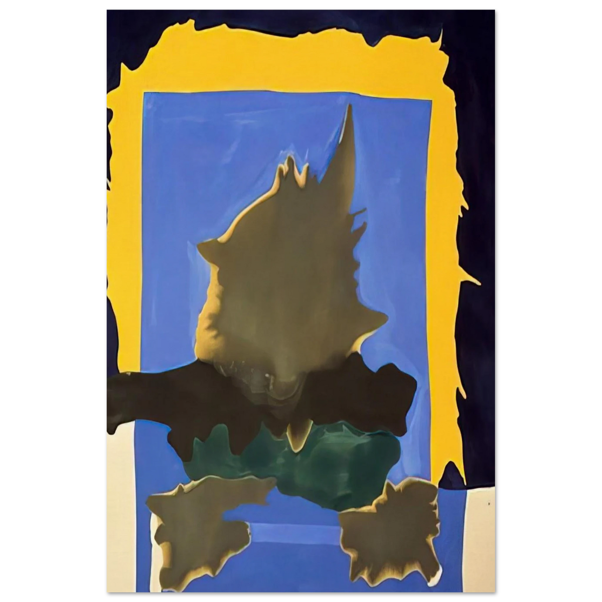 Interior Landscape - 1964 Poster | Helen Frankenthaler Poster | Frankenthaler Helen