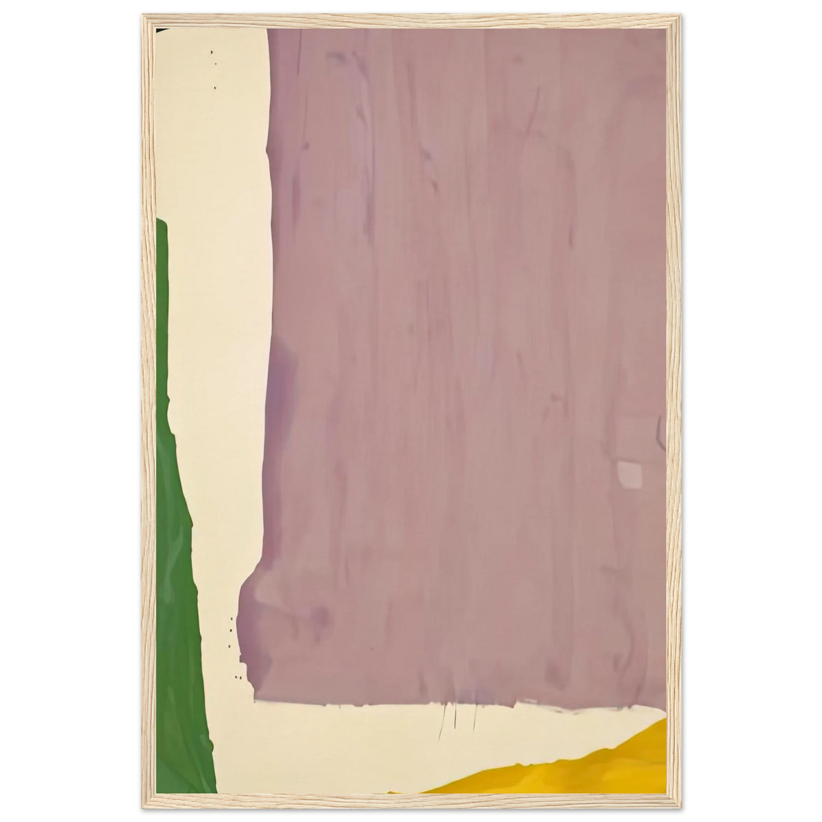 Mauve District, 1966- Framed Poster | Helen Frankenthaler Framed Prints Wall Art | Frankenthaler Helen