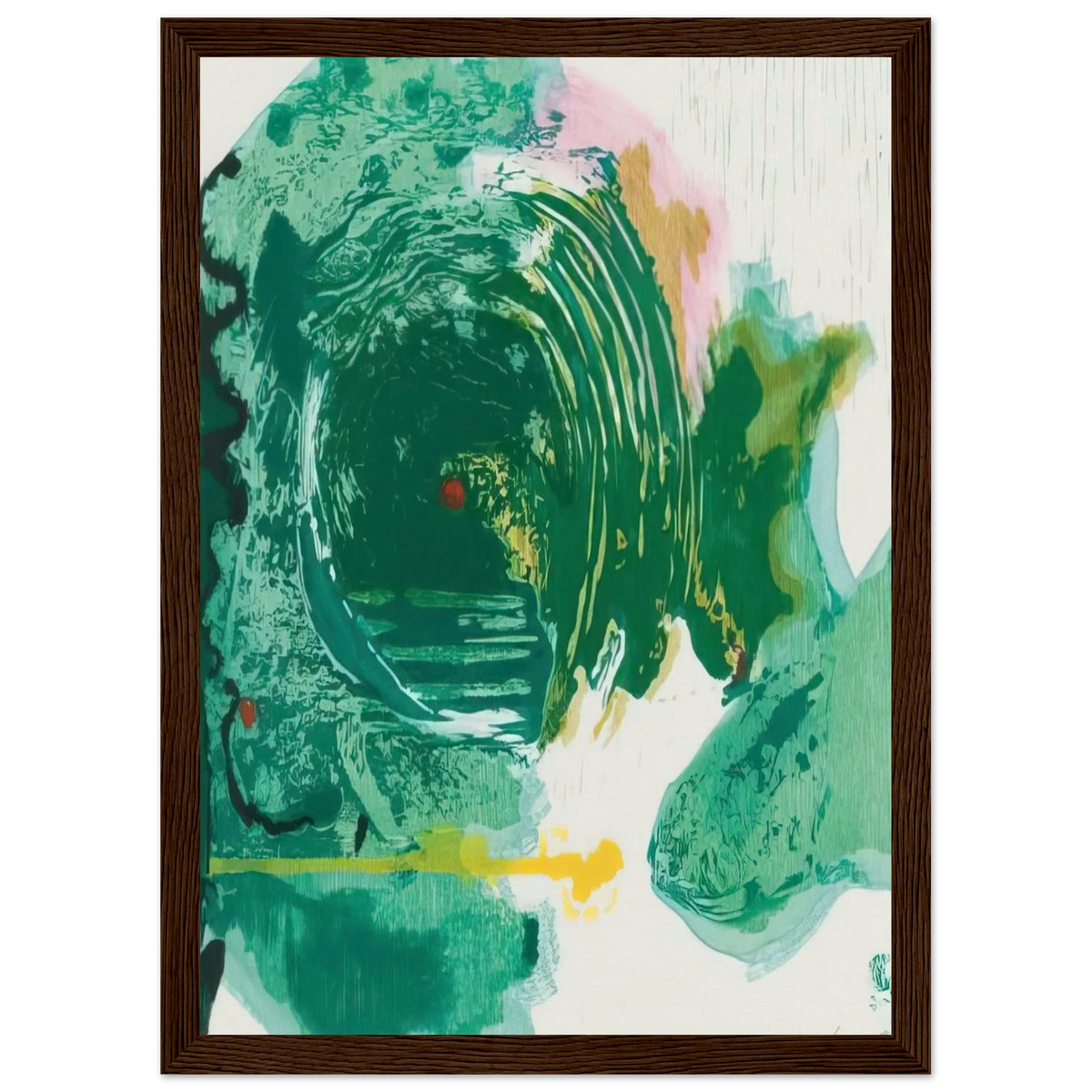 Radius - 1993 Framed Poster | Helen Frankenthaler Framed Prints Wall Art | Frankenthaler Helen