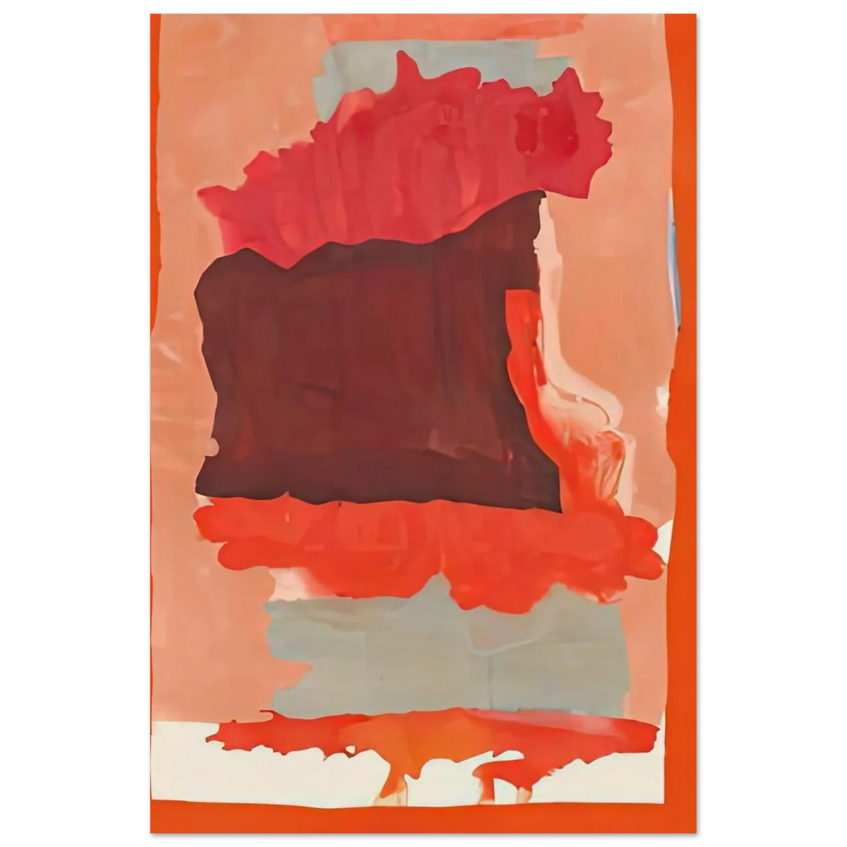 Cape Orange, 1964- Poster | Helen Frankenthaler Poster | Frankenthaler Helen