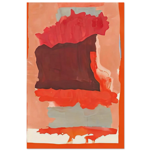 Cape Orange, 1964- Poster | Helen Frankenthaler Poster | Frankenthaler Helen