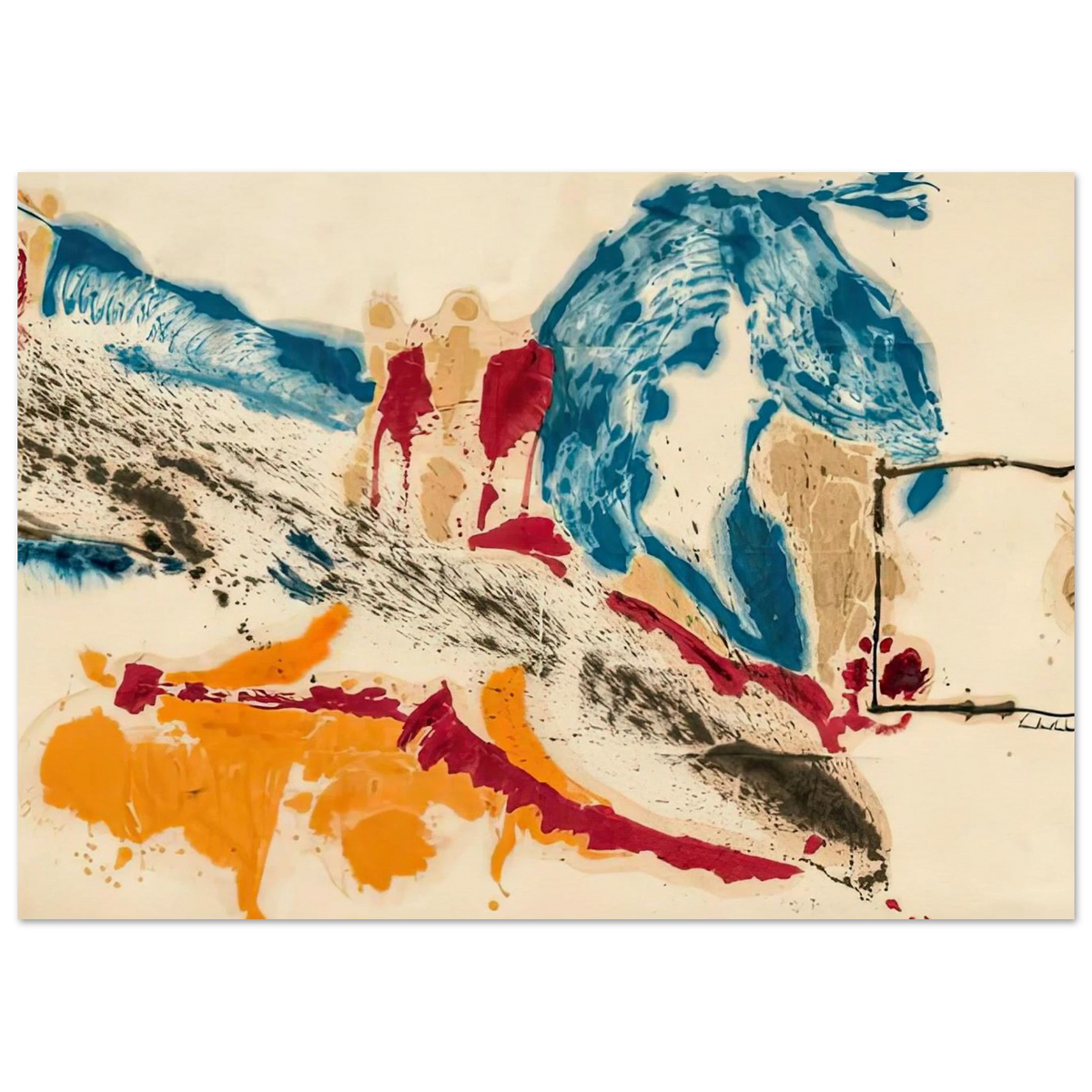 Alassio, 1960- Poster | Helen Frankenthaler Poster | Frankenthaler Helen
