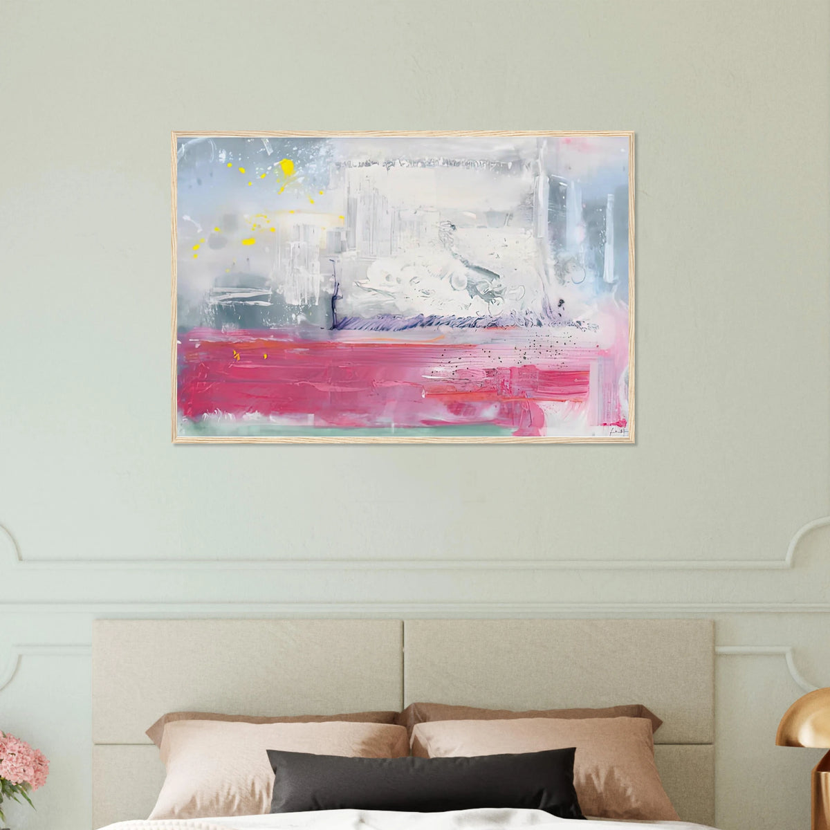 Hot Ice, 1990- Framed Poster | Helen Frankenthaler Framed Prints Wall Art | Frankenthaler Helen