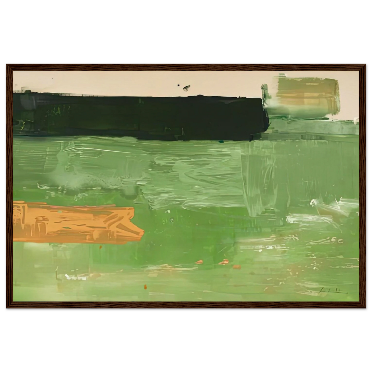 Mediterranean, 1981- Framed Poster | Helen Frankenthaler Framed Prints Wall Art | Frankenthaler Helen