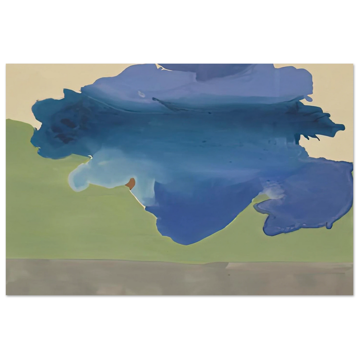 The Bay, 1963- Poster | Helen Frankenthaler Poster | Frankenthaler Helen