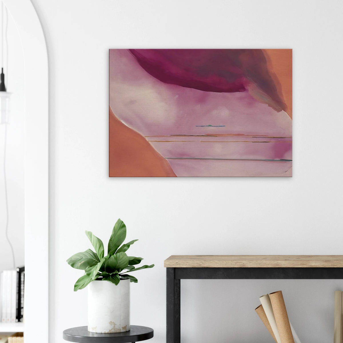 Pendulum - 1972 Canvas | Helen Frankenthaler Canvas | Frankenthaler Helen