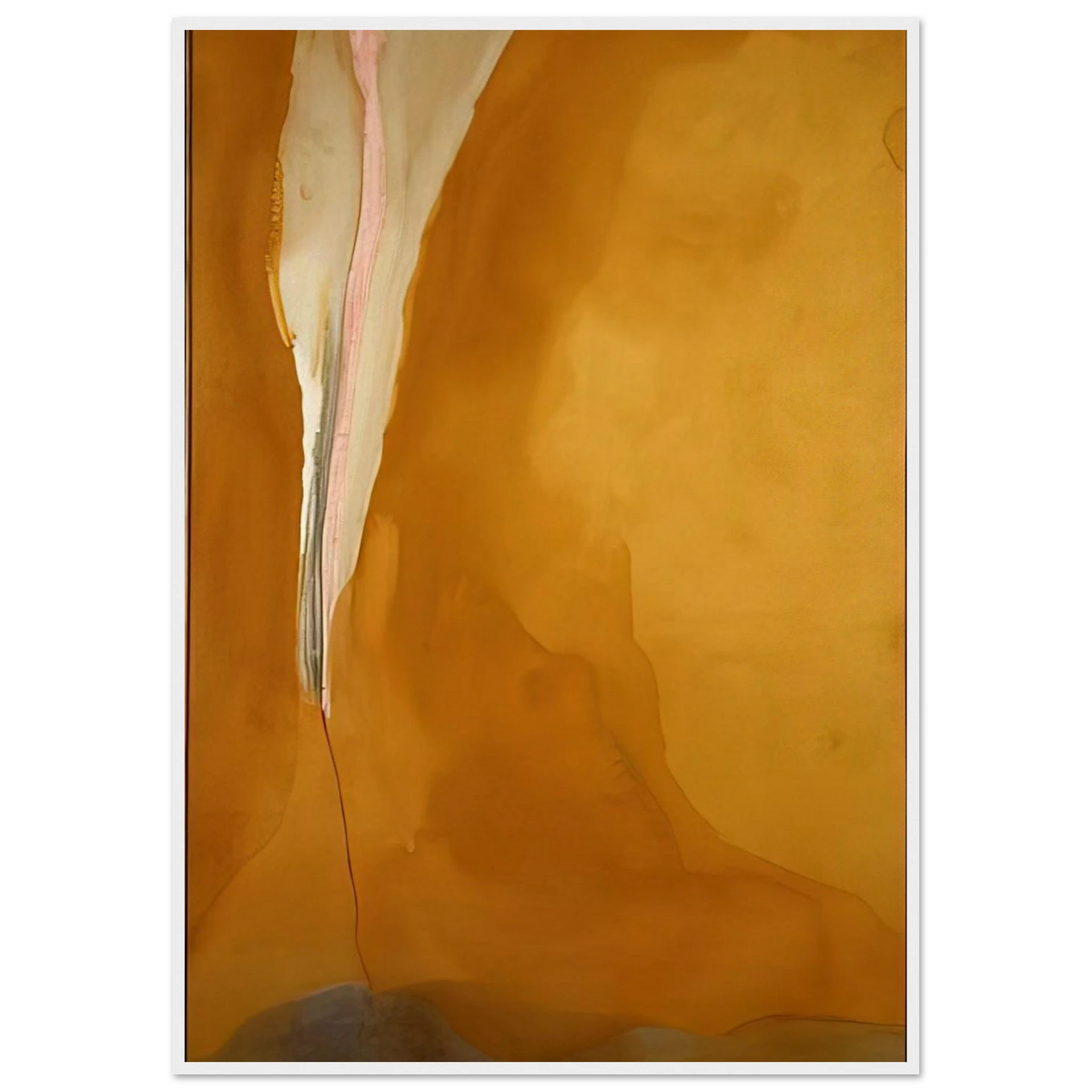 Coral Wedge - 1972 Framed Poster | Helen Frankenthaler Framed Prints Wall Art | Frankenthaler Helen