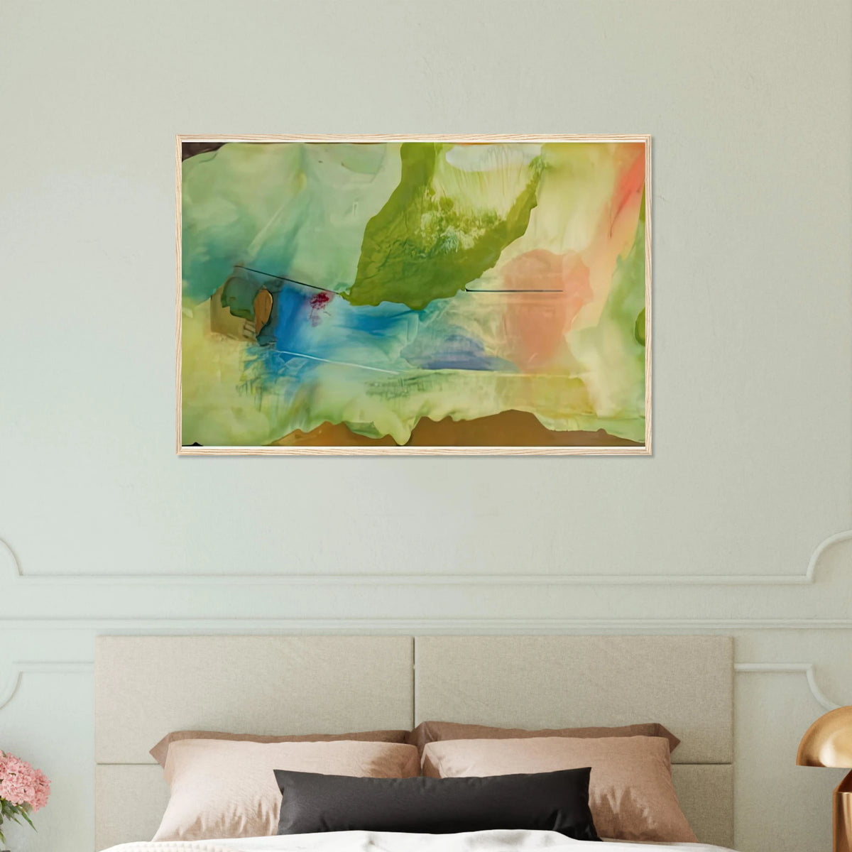 Hint from Bassano, 1973- Framed Poster | Helen Frankenthaler Framed Prints Wall Art | Frankenthaler Helen