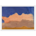 Moontide, 1968- Framed Poster | Helen Frankenthaler Framed Prints Wall Art | Frankenthaler Helen