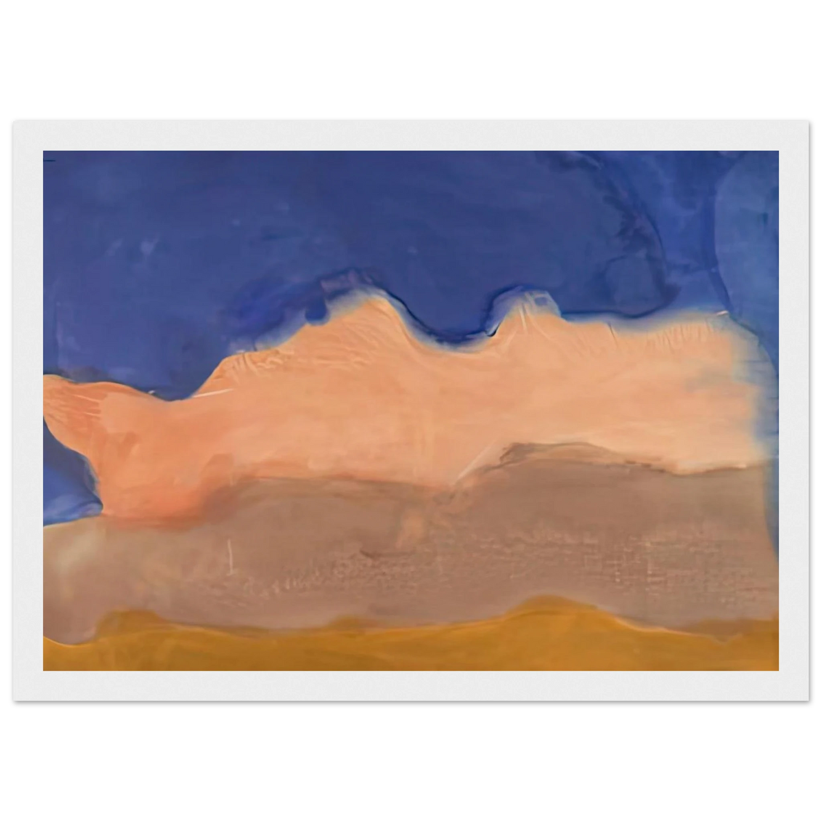 Moontide, 1968- Framed Poster | Helen Frankenthaler Framed Prints Wall Art | Frankenthaler Helen