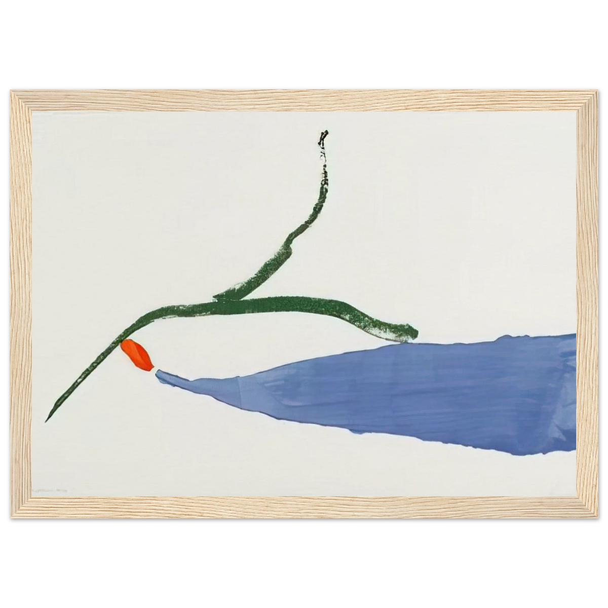 A Little Zen - 1970 Framed Poster | Helen Frankenthaler Framed Prints Wall Art | Frankenthaler Helen