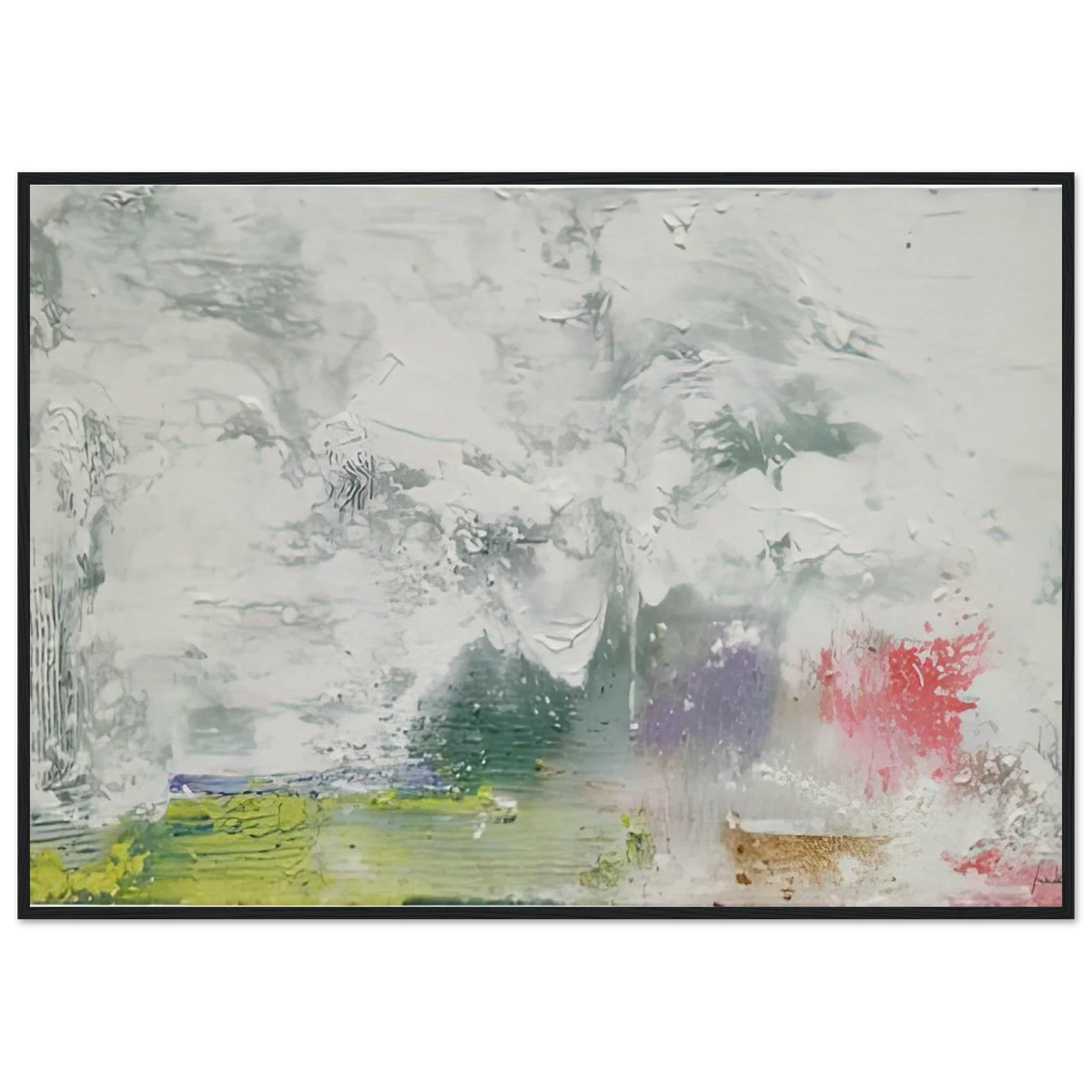 Maelstrom, 1992- Framed Poster | Helen Frankenthaler Framed Prints Wall Art | Frankenthaler Helen