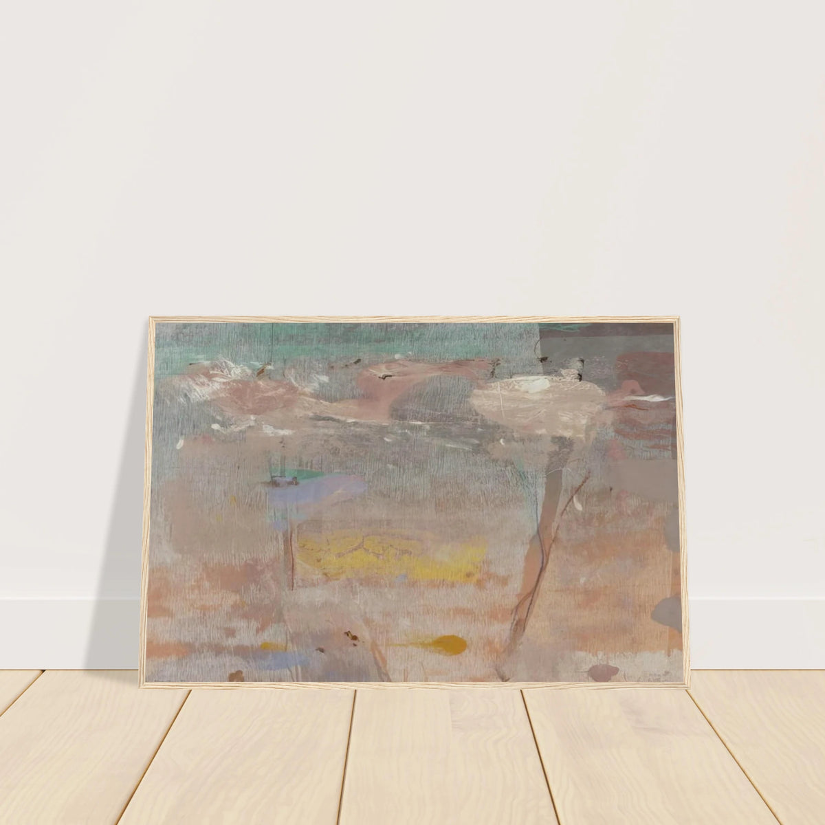 Monotype I - 1981 Framed Poster | Helen Frankenthaler Framed Prints Wall Art | Frankenthaler Helen