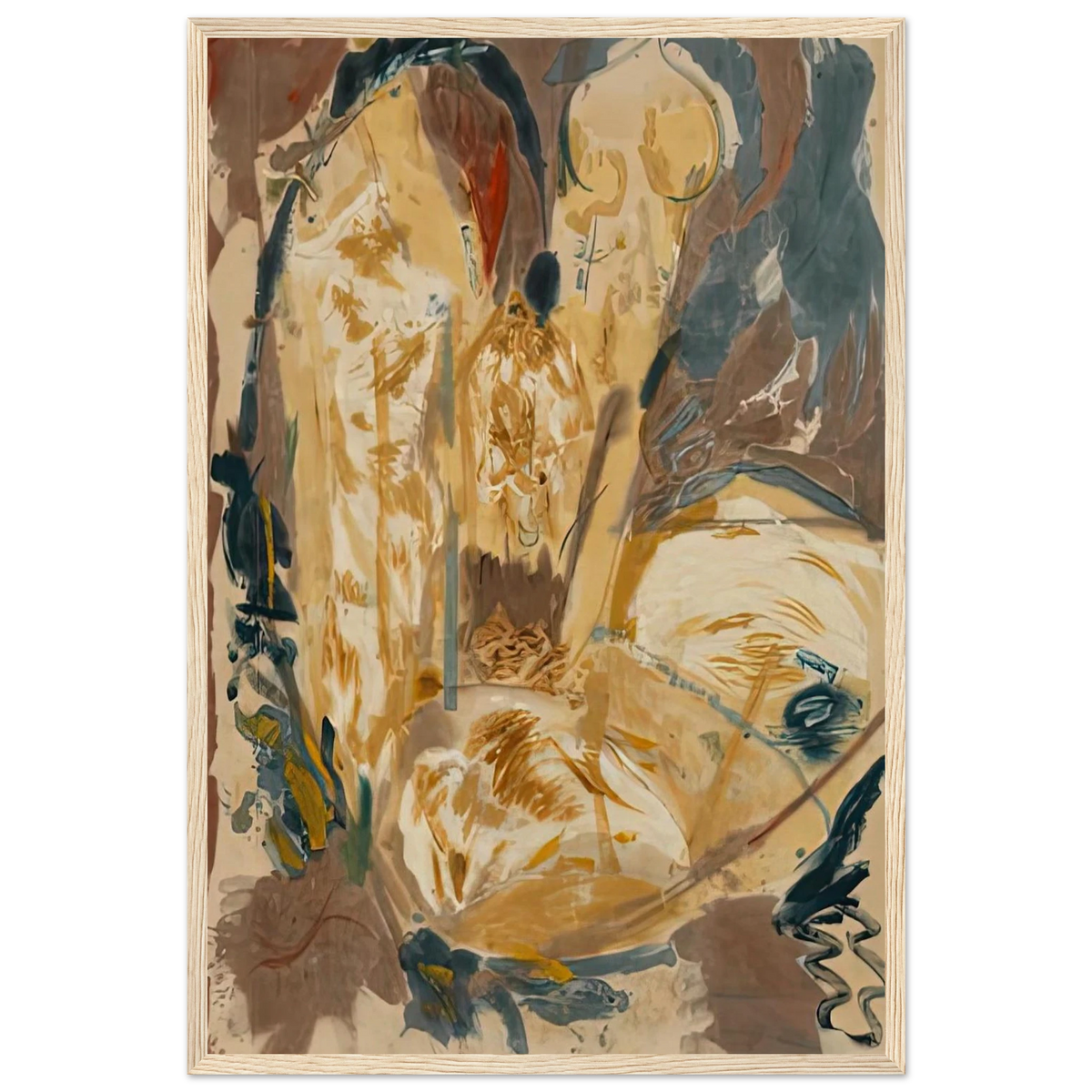 Giralda, 1956- Framed Poster | Helen Frankenthaler Framed Prints Wall Art | Frankenthaler Helen