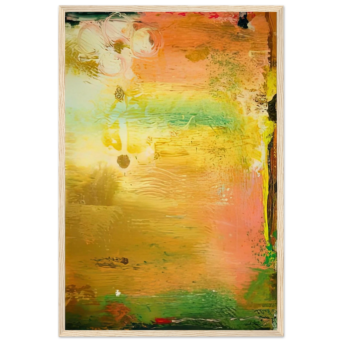 Fantasy Garden, 1992- Framed Poster | Helen Frankenthaler Framed Prints Wall Art | Frankenthaler Helen