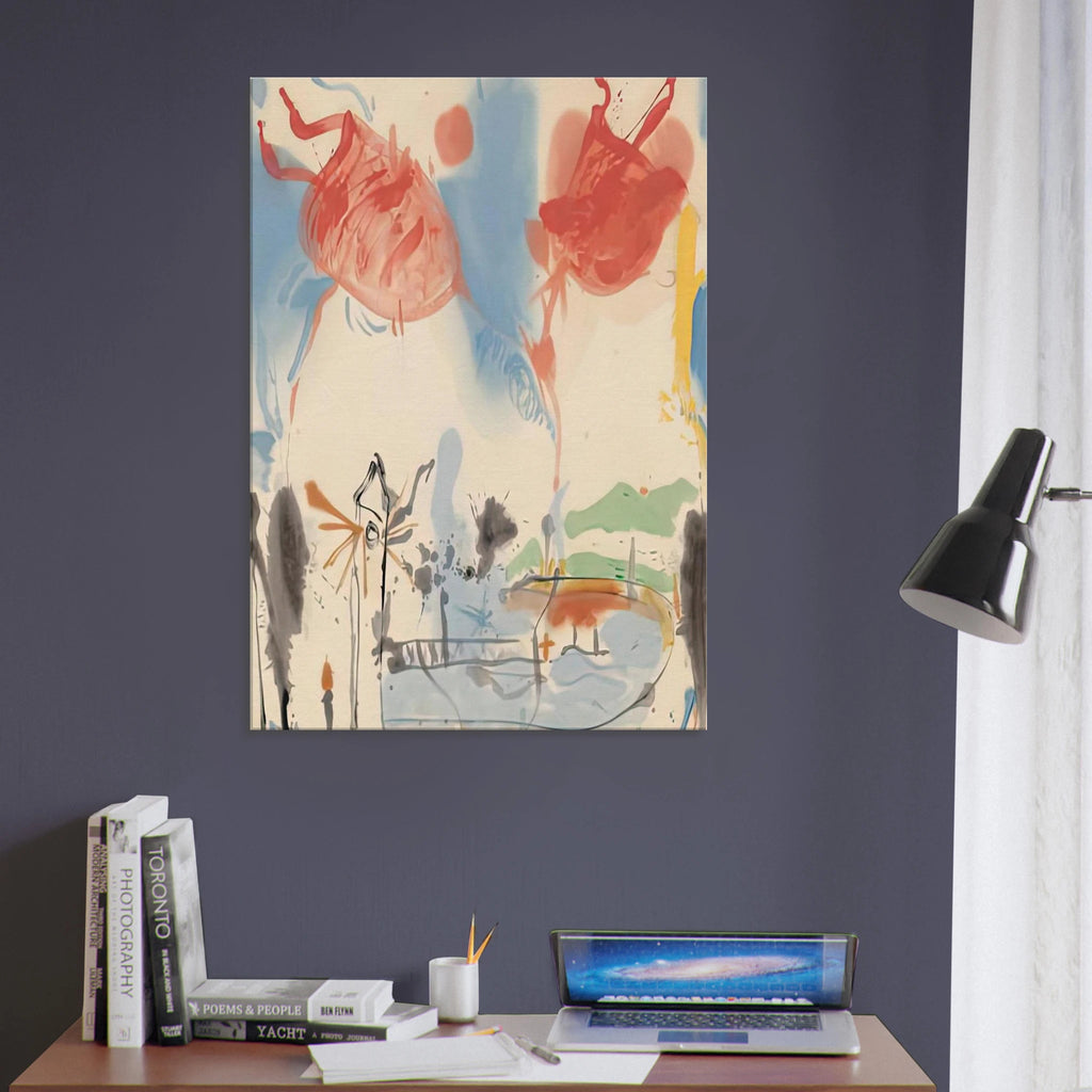 Round Trip, 1957- Canvas | Helen Frankenthaler Canvas | Frankenthaler Helen