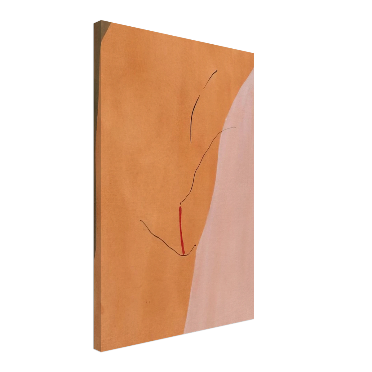Sanguine Mood - 1971 Canvas | Helen Frankenthaler Canvas | Frankenthaler Helen