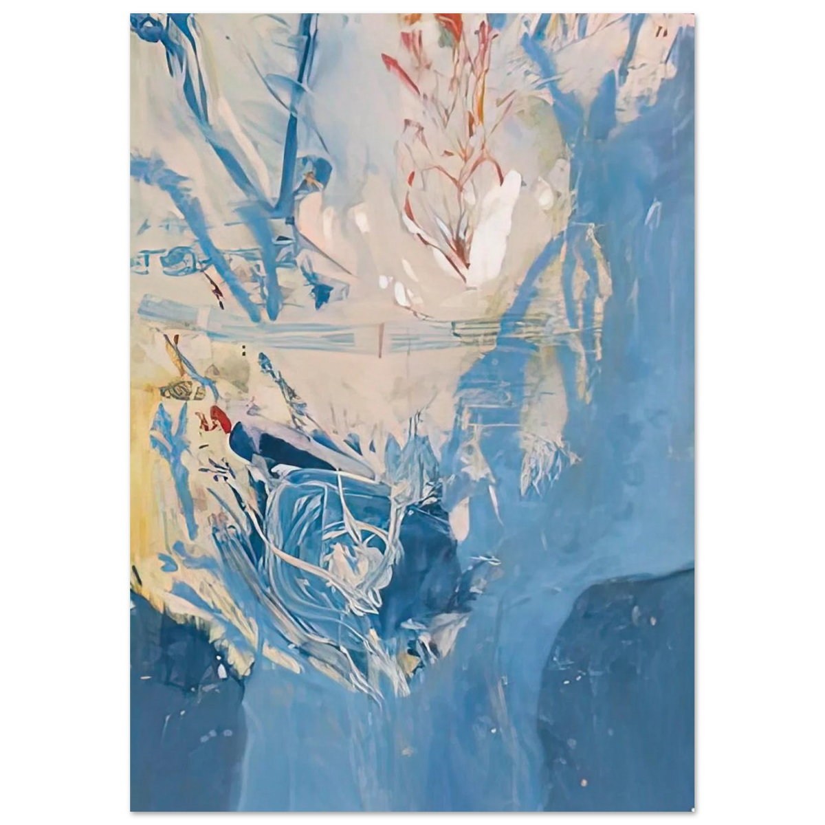 Blue Territory, 1955- Poster | Helen Frankenthaler Poster | Frankenthaler Helen