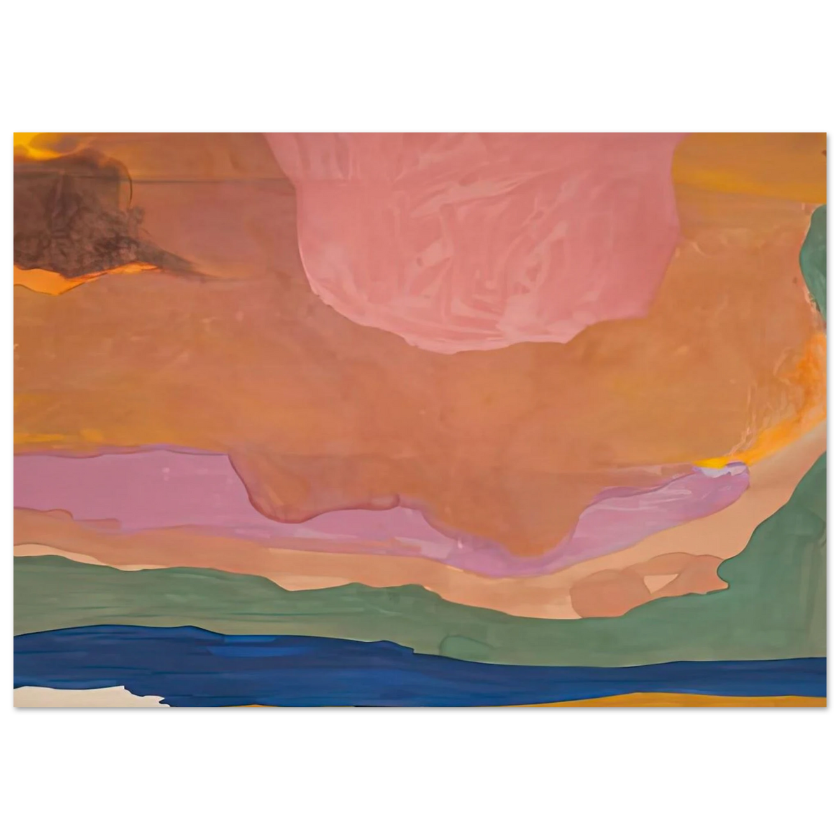 Flood, 1967- Poster | Helen Frankenthaler Poster | Frankenthaler Helen