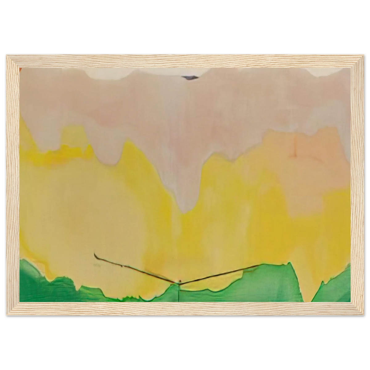 Boulevard - 1973 Framed Poster | Helen Frankenthaler Framed Prints Wall Art | Frankenthaler Helen