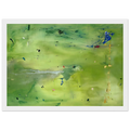 A Green Thought in a Green Shade - 1981 Framed Poster | Helen Frankenthaler Framed Prints Wall Art | Frankenthaler Helen