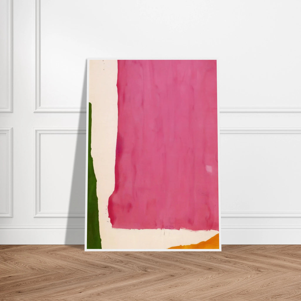 Mauve District - 1966 Framed Poster | Helen Frankenthaler Framed Prints Wall Art | Frankenthaler Helen