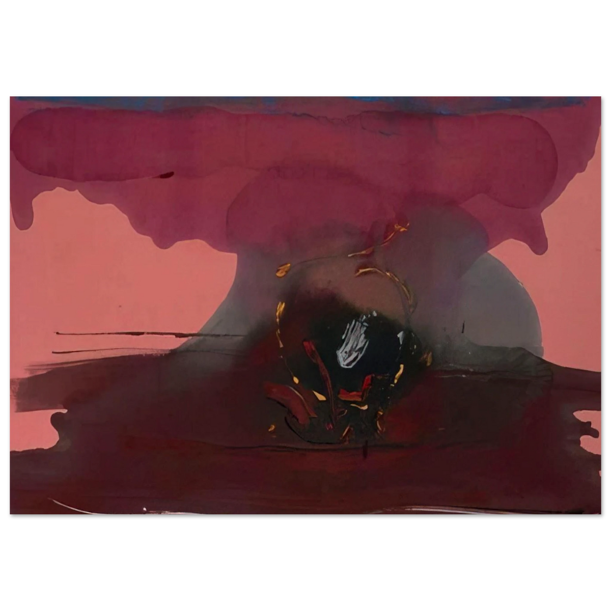 Harbinger - 1986 Poster | Helen Frankenthaler Poster | Frankenthaler Helen