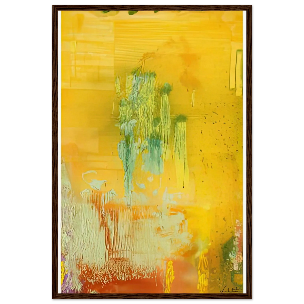Aspens, 1991- Framed Poster | Helen Frankenthaler Framed Prints Wall Art | Frankenthaler Helen