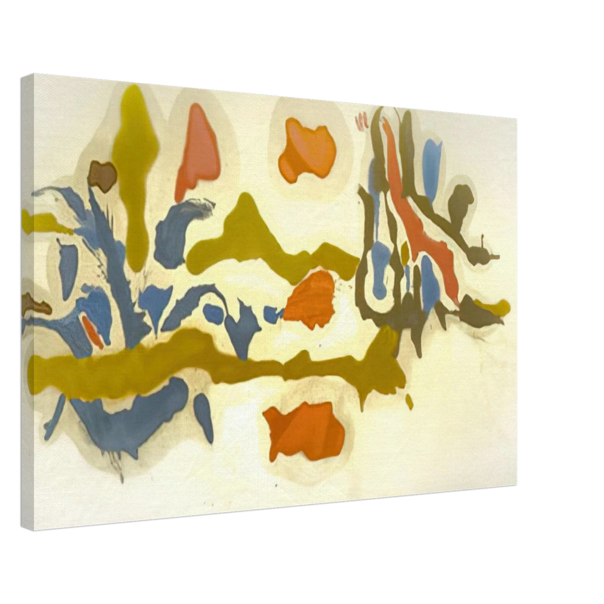 Seascape with Dunes - 1962 Canvas | Helen Frankenthaler Canvas | Frankenthaler Helen