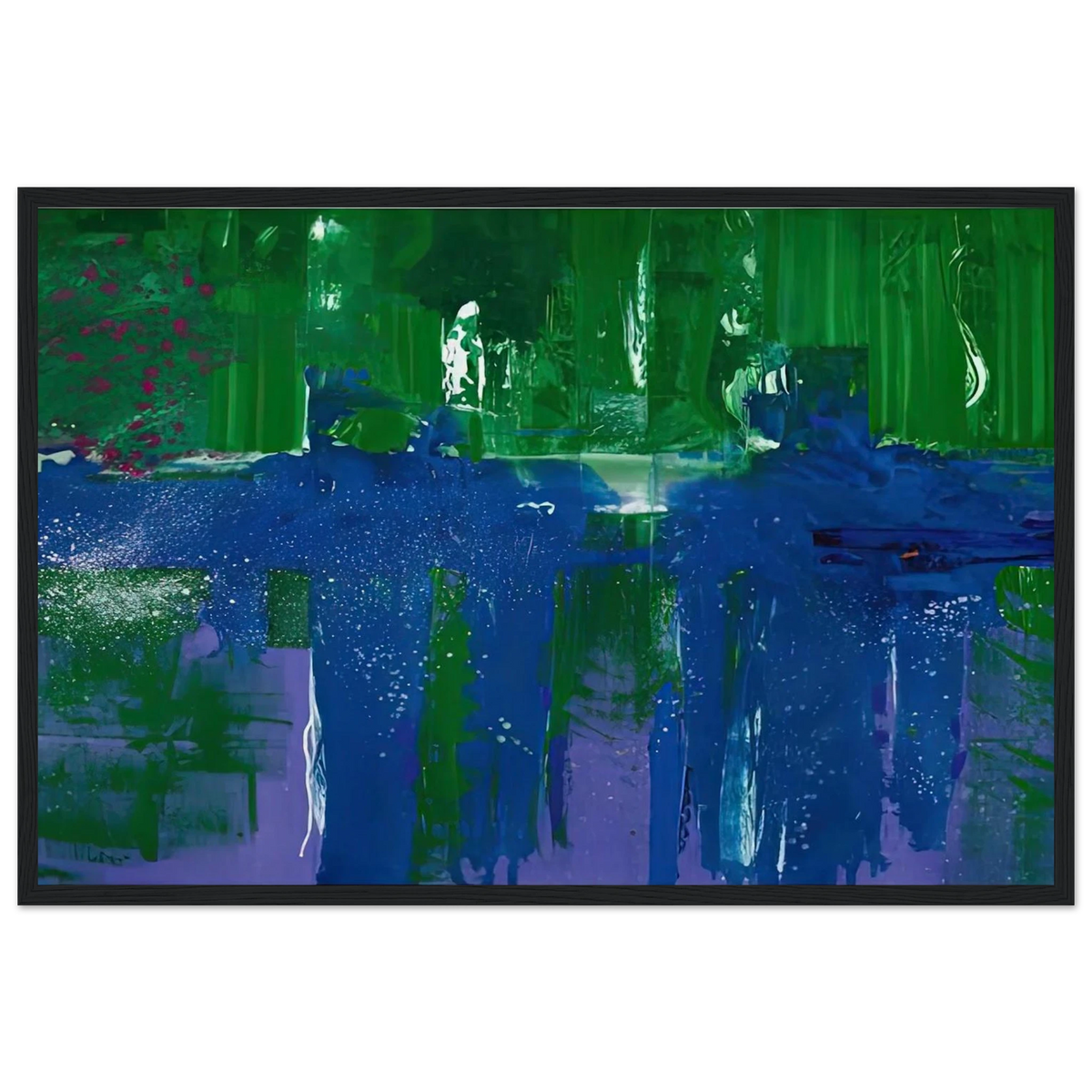 Grotto, 1990- Framed Poster | Helen Frankenthaler Framed Prints Wall Art | Frankenthaler Helen