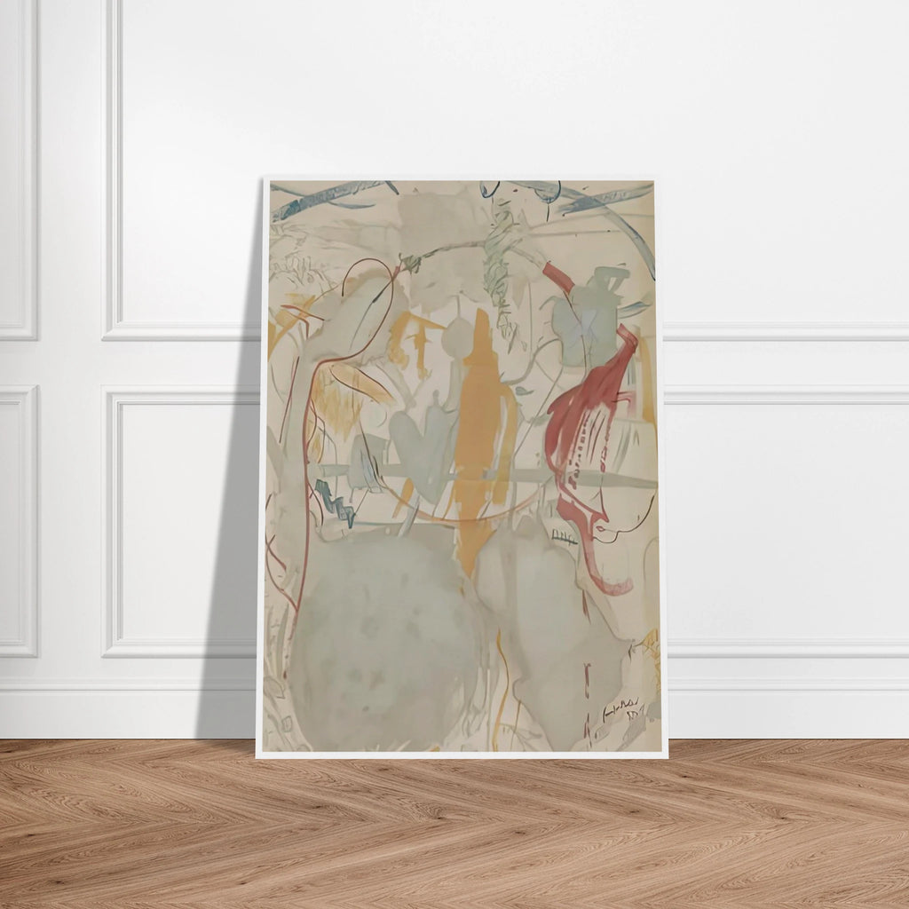 Seven Types of Ambiguity, 1957- Framed Poster | Helen Frankenthaler Framed Prints Wall Art | Frankenthaler Helen