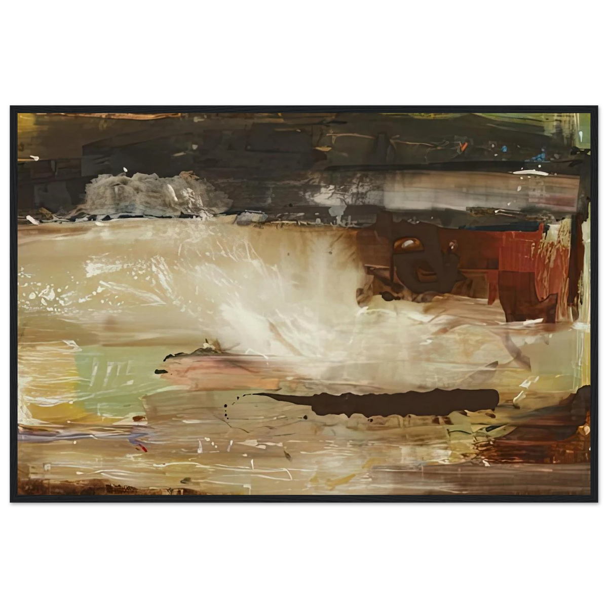 For E.M., 1981- Framed Poster | Helen Frankenthaler Framed Prints Wall Art | Frankenthaler Helen