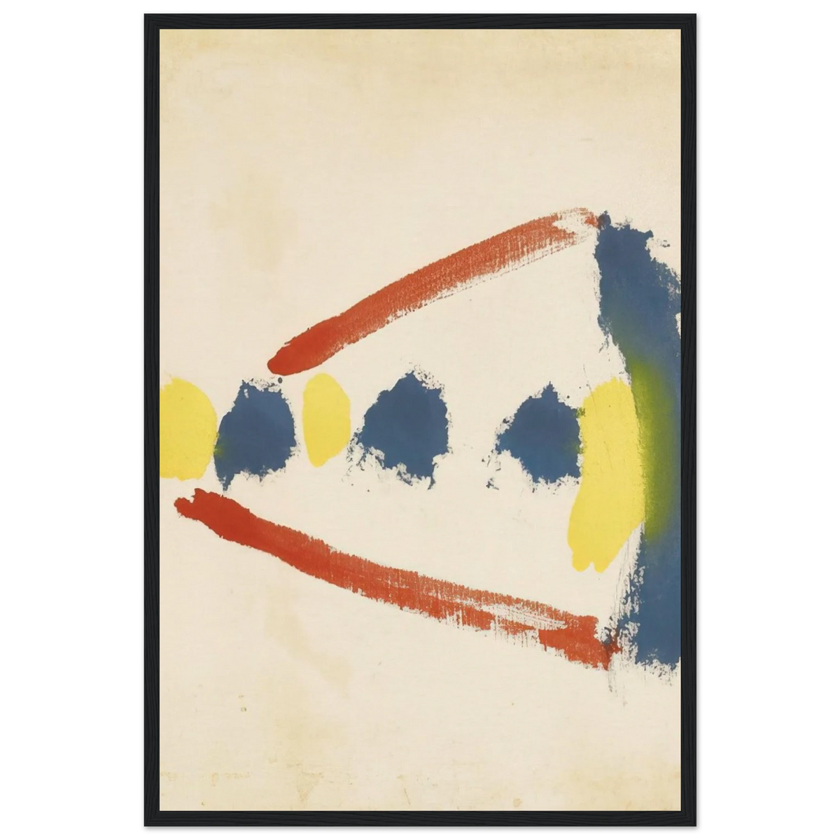 Untitled - 1965 Framed Poster | Helen Frankenthaler Framed Prints Wall Art | Frankenthaler Helen