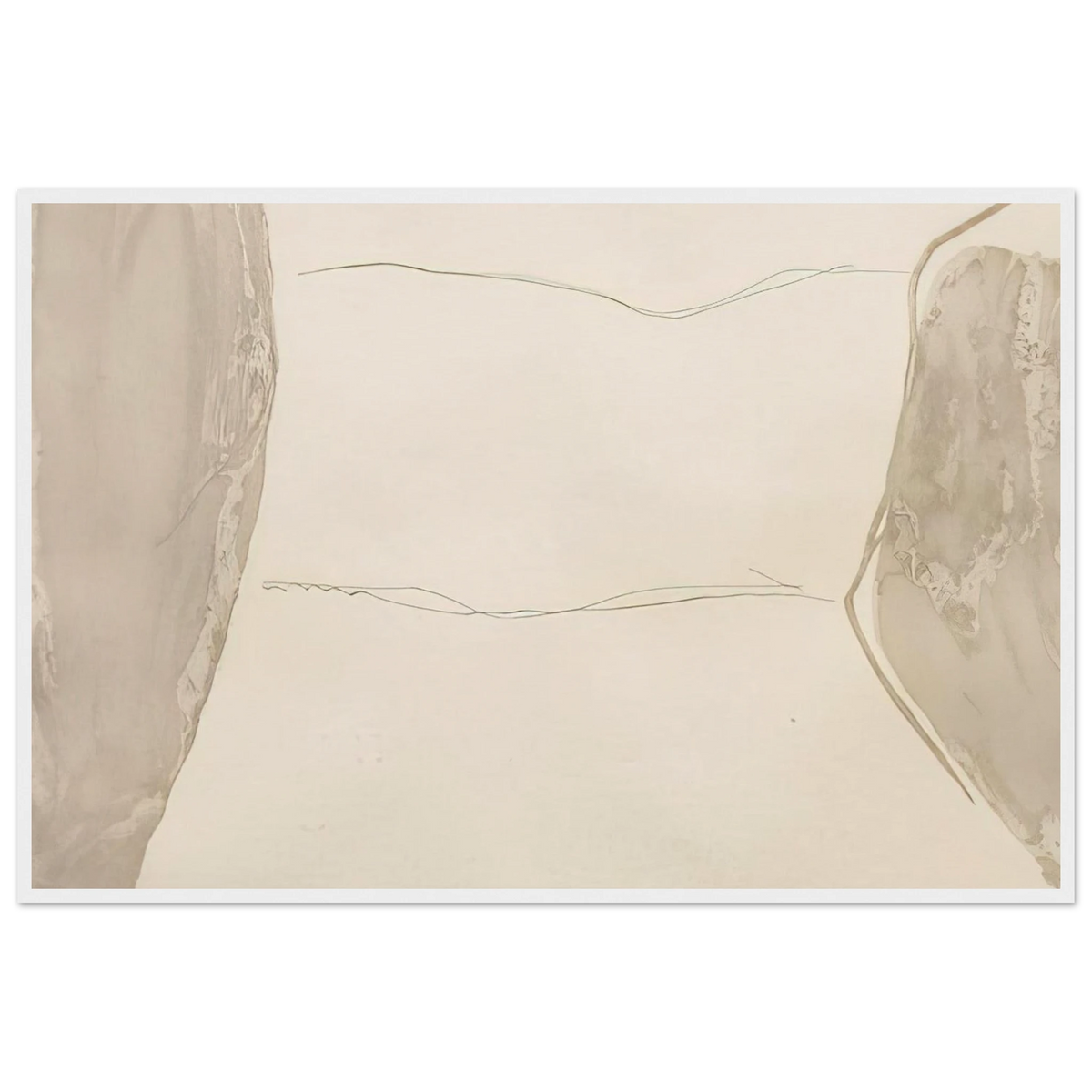 Ponti - 1973 Framed Poster | Helen Frankenthaler Framed Prints Wall Art | Frankenthaler Helen