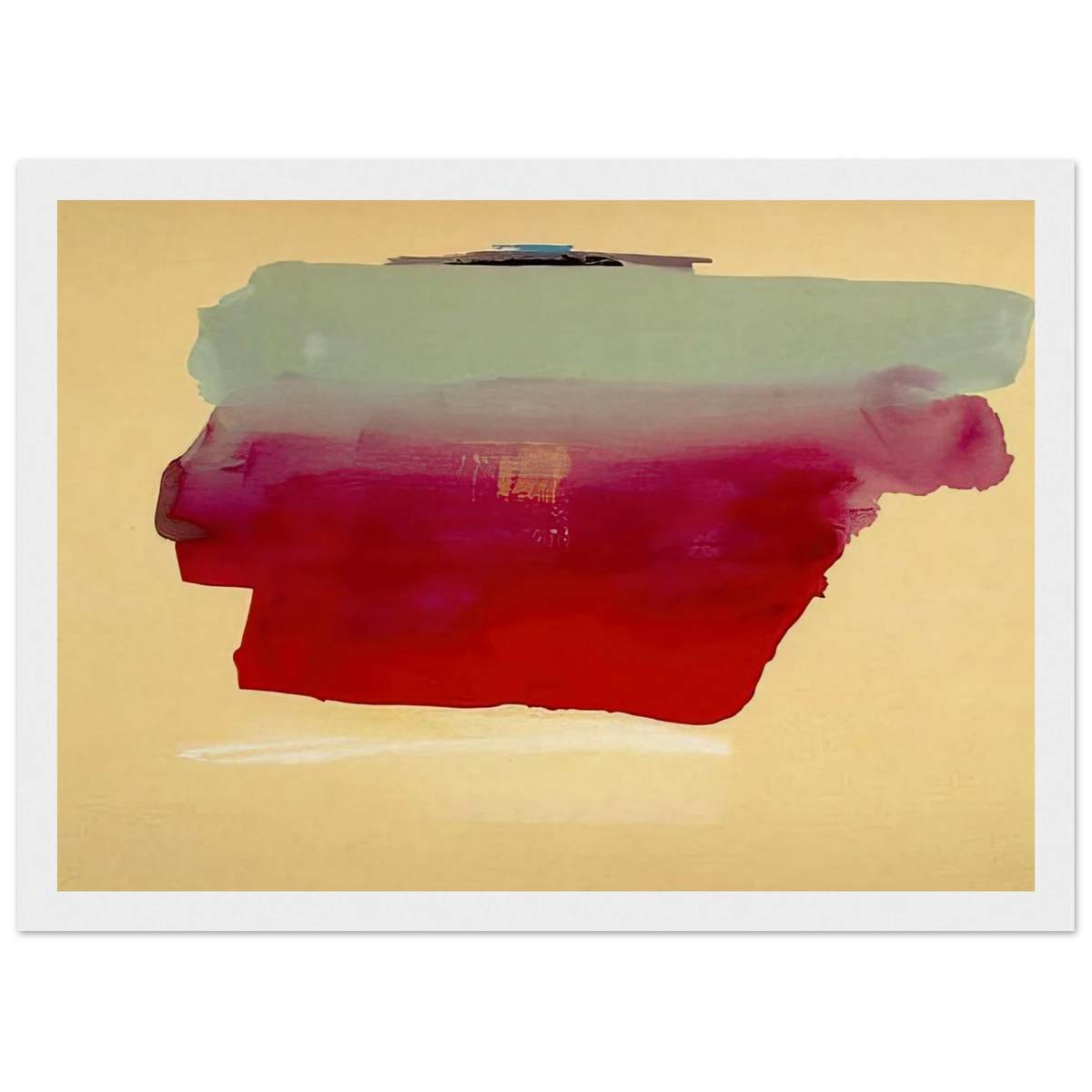 Robinson s Wrap - 1974 Framed Poster | Helen Frankenthaler Framed Prints Wall Art | Frankenthaler Helen