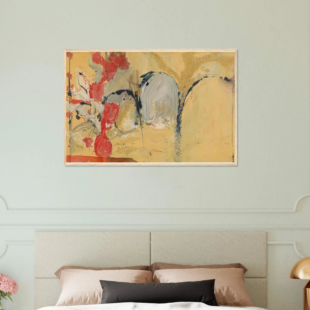 Large Abstract Still Life, 1951- Framed Poster | Helen Frankenthaler Framed Prints Wall Art | Frankenthaler Helen