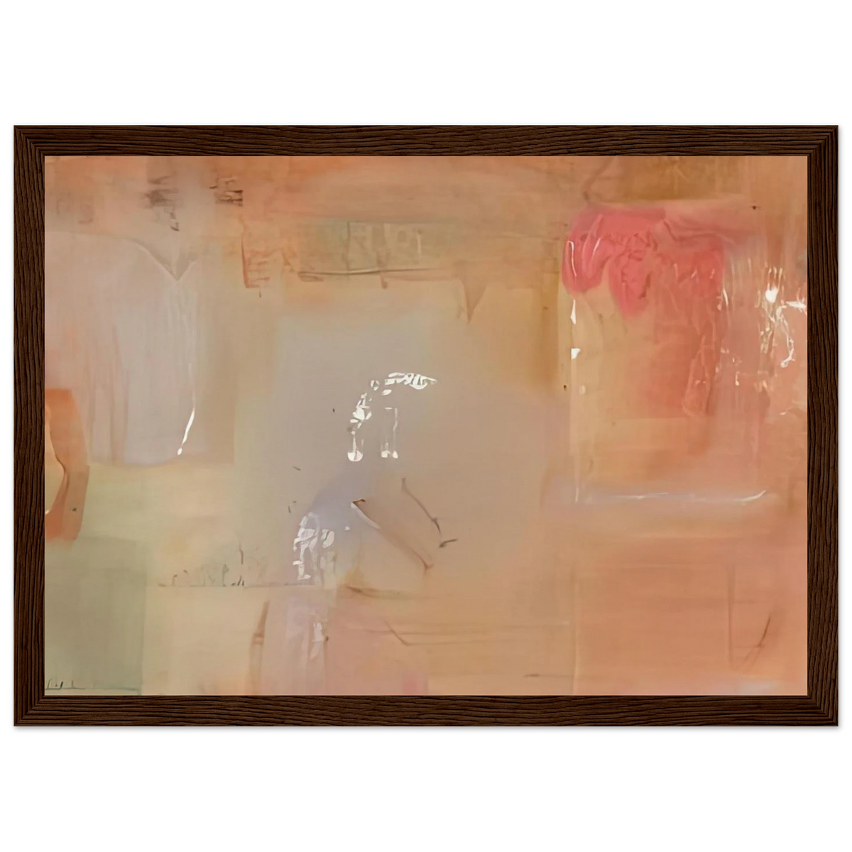 Feather, 1979- Framed Poster | Helen Frankenthaler Framed Prints Wall Art | Frankenthaler Helen
